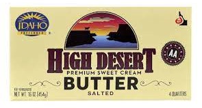 High Desert Butter Packaging